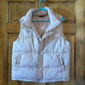 CHARLIE B Blush Puffer Vest